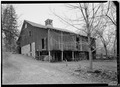 SOUTHWEST AND SOUTHEAST SIDES - Liriodendron, Barn, 502 West Gordon Street, Bel Air, Harford County, MD HABS MD,13-BELA,3A-2.tif
