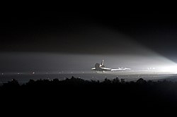 STS-134 Space Shuttle Endeavour makes its final landing.jpg