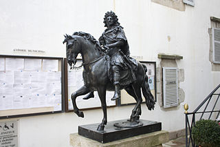 statue équestre de Louis XIV