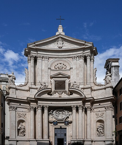File:San Marcello al Corso - Facade.jpg
