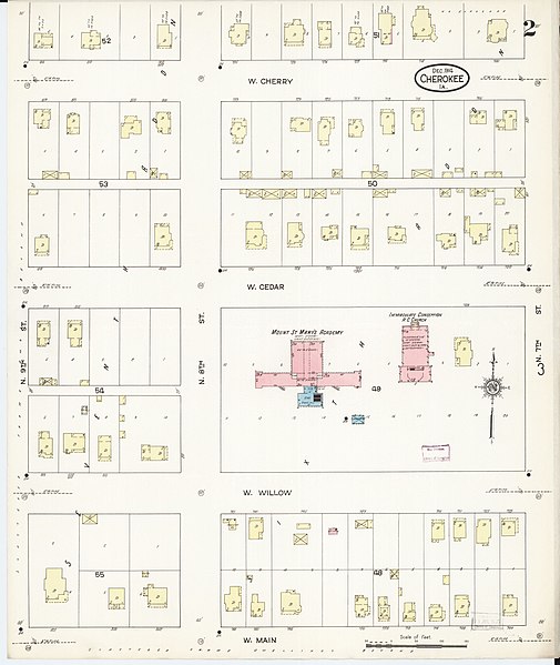 File:Sanborn Fire Insurance Map from Cherokee, Cherokee County, Iowa. LOC sanborn02602 006-2.jpg