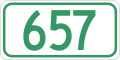 File:Saskatchewan Route 657.svg