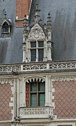 Loggia di facciata a Blois.