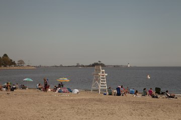 The beach at Seaside Park