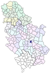 ićevac - Carte