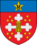 Miniatuur voor Bestand:Shield of Mgr Jean-Pierre Castillon.svg