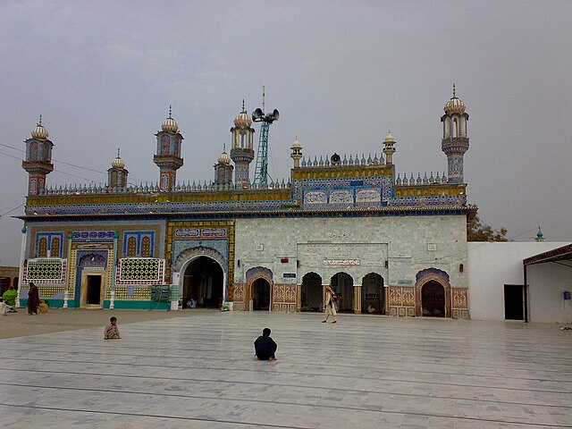 Shrine of a Sufi Muslim fakir named Sultan Bahoo in Punjab, Pakistan