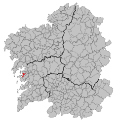 Cambados - Carte