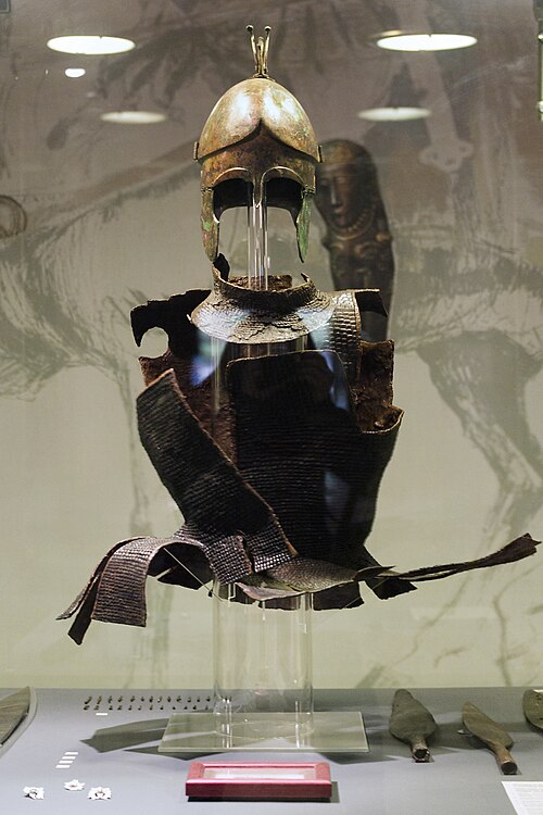 Thracian armor from the Odrysian kingdom 4th entury BC