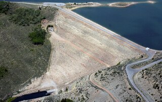 Soldier Creek Dam dam in Wasatch County, Utah, USA