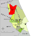 Розташування муніципалітету Сольяна у комарці Рібера-Баха