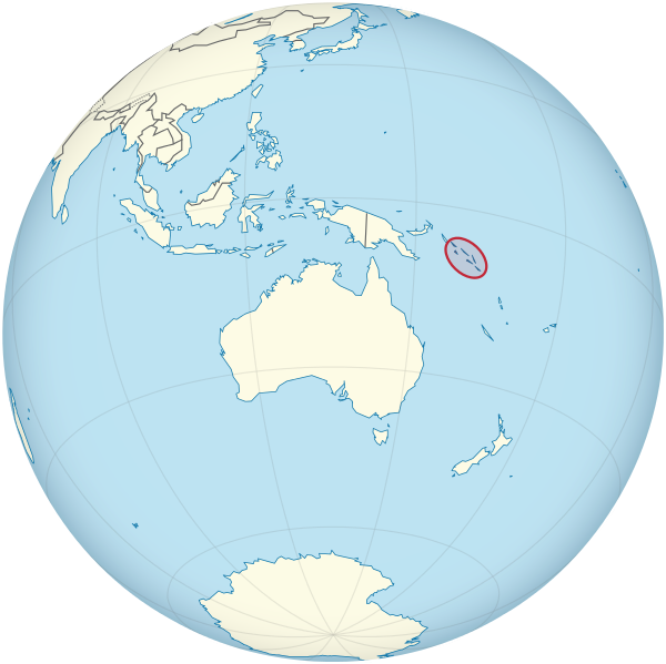 File:Solomon Islands on the globe (Oceania centered).svg