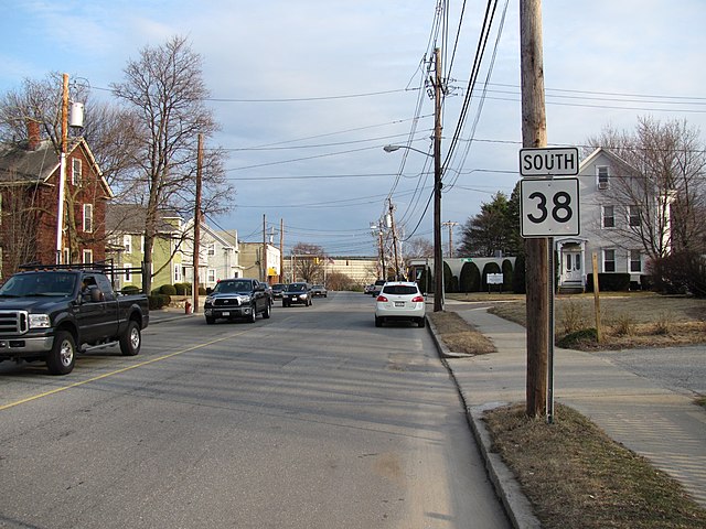 Southbound entering Winchester