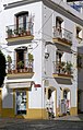 Deutsch: Spanien, Marbella, Eckhaus an der Calle Carmen English: Spain, Marbella, Calle Carmen