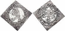 Soli Deo gloria on a 1622 coin from St. Gallen, Switzerland St. Gallen Halbe Dicken 1622 74000949.jpg