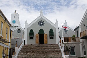 Saint Peter's Church. St. Peter's Church, Bermuda, Front.jpg
