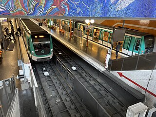 <span class="mw-page-title-main">Bobigny–Pablo Picasso (Paris Métro)</span> Metro station in Paris, France