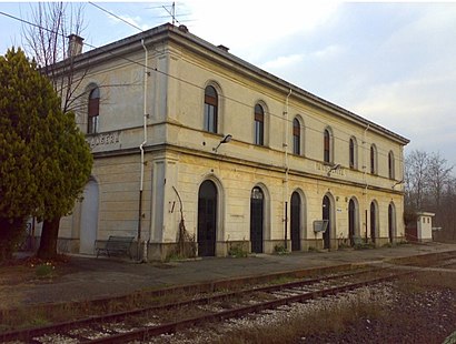 Come arrivare a Stazione Di Taino-Angera con i mezzi pubblici - Informazioni sul luogo