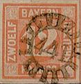 Bayerischer geschlossener Mühlradstempel Nr. 441