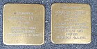 Stolpersteine ​​für Josefine Haber und Michael Lyon