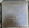 Stolperstein Selters Bahnhofstraße 18 Fritz Lichtenstein