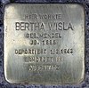 Stolperstein Trautenaustr 20-21 (Wilmd) Bertha Wisla.jpg