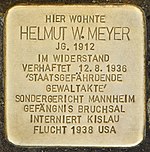 Stumbling block for Helmut W. Meyer (Heidelberg) .jpg