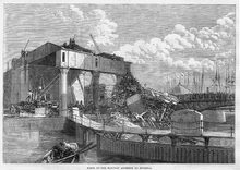 Illustrated London News image of the result of the accident Swansea-plunge-1865.png