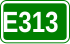 Tabliczka E313.svg