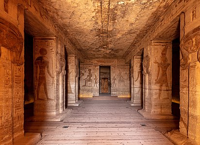 Templo de Nefertari, Abu Simbel, Egipto, 2022-04-02, DD 128-130 HDR