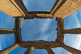 Temple aux six colonnes à Dougga