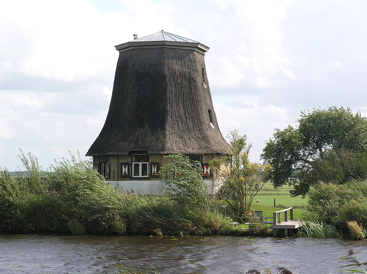 Boezemmolen Tijnje Wikipedia - 