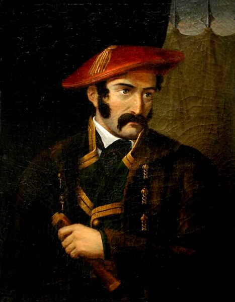 Tomas de Zumalacárregui commandant of the Carlist forces in the Basque Country