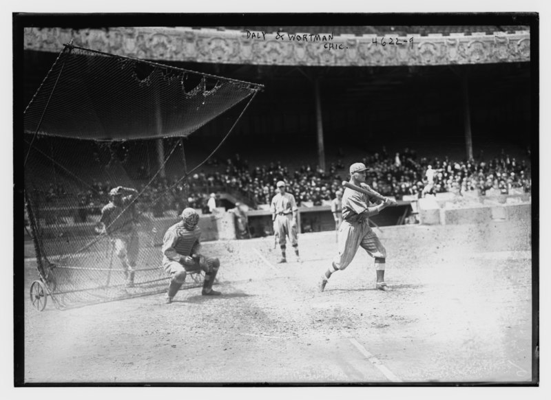 File:Tom D. Daly & Les Mann, Chicago NL (baseball) LCCN2014707210.tif