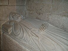 Tomb of Afonso VIII de Galicia León (Capela das Reliquias da catedral de Santiago de Compostela).jpg