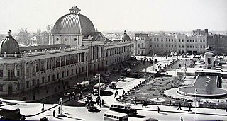 Toopkhaneh square in Tehran, Iran