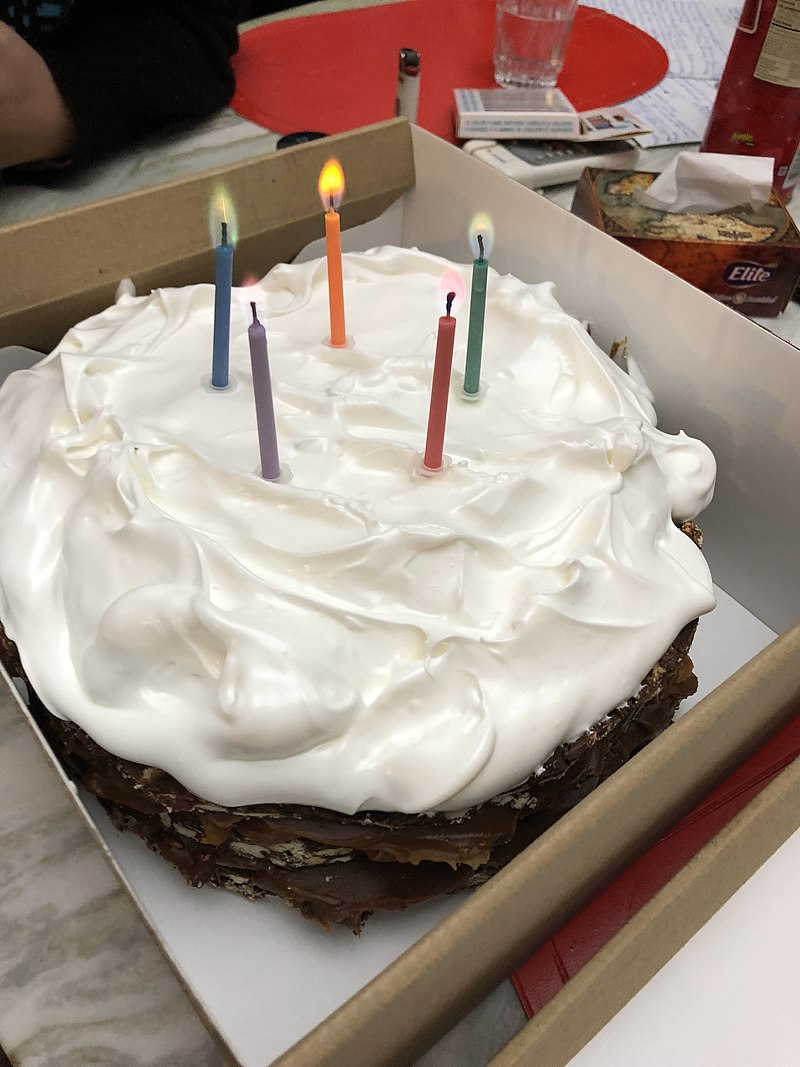 Pastel de cumpleaños - Wikipedia, la enciclopedia libre