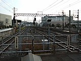横須賀線⇔東海道線の転線ポイント