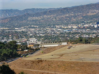 Toyon Canyon Landfill, with San Fernando Valley to the north