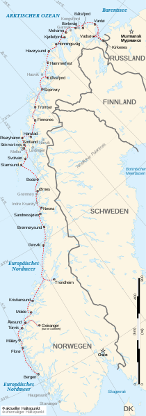 File:Trajet de l'Hurtigruten de.svg