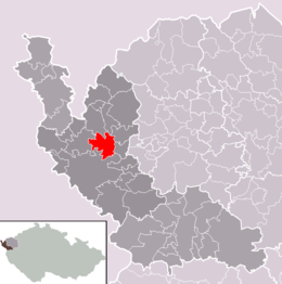 Třebeň - Localizazion
