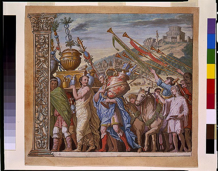 File:Triumph(us) Caesaris (The triumph of Julius Caesar), plate 4 LCCN93516240.jpg