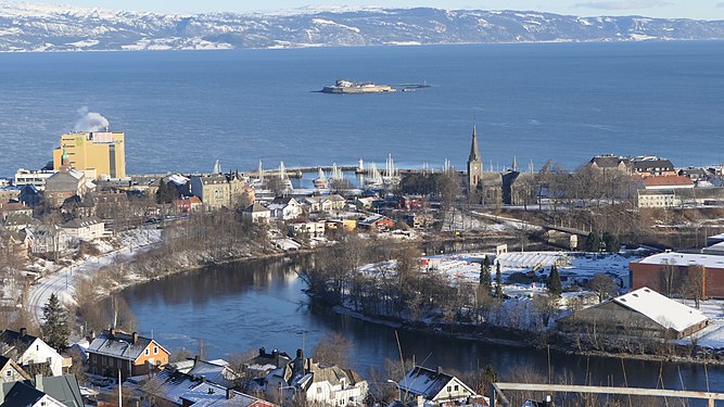 Trondheimfjord, Munkholmen & Nidelva