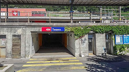 Twann railway station