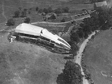 Section avant de l'épave du Shenandoah.