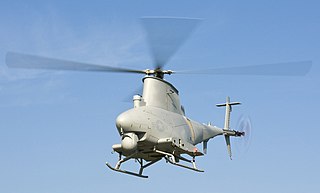 <span class="mw-page-title-main">Northrop Grumman MQ-8 Fire Scout</span> 2000s American unmanned autonomous helicopter developed by Northrop Grumman