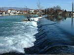 Una vid staden Bihać.