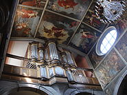 Unionskirche Idstein organ and ceiling