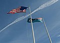 United States and Royal Air Force Flags.JPG