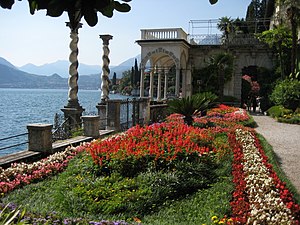Garten der Villa Monastero